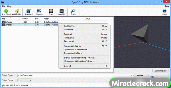 NCH Spin 3D Converter Crack Full Keygen free download